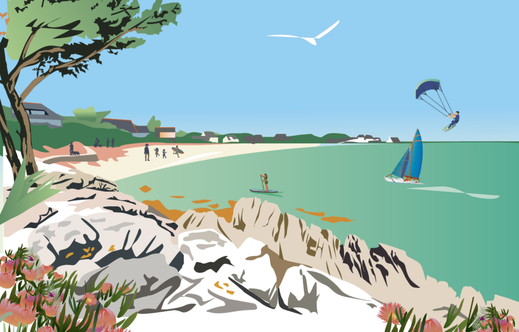Illustration de l'Agence Atlantique - Conciergerie Airbnb basée à Carnac